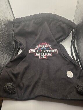 Vintage 2003 MLB All Star Game Chicago White Sox Drawstring Cinch Backpack Bag